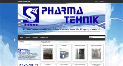 Desktop Screenshot of pharma-tehnik.com